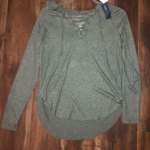 Super Soft Plush Hooded Top XS NEW w/tags